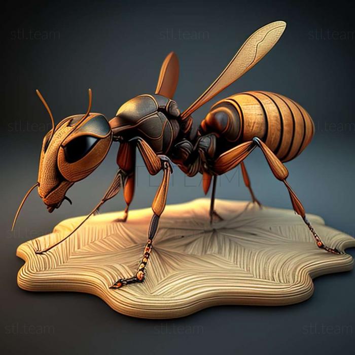3D модель Camponotus tratra (STL)